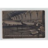 Postcards, Aviation, two RP's showing Beaumont's Aeroplane on view at the Crystal Palace Exhibition,