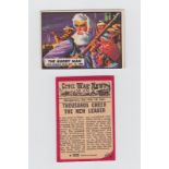 Trade cards, A&BC Gum, Civil War News (set, 88 cards) (vg, checklist unmarked)