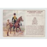 Postcards, Military, a fine collection of 6 Gale & Polden pub History & Traditions Yeomanry cards,