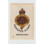 Tobacco silks, Phillips, Crests & Badges of the British Army, 'M' size, Anon (numbered) (41/