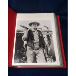 Cinema, Westerns, a collection of 110+ stills in a folder, mostly stars in costume, various ages