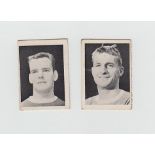 Trade cards, A&BC Gum, Footballers, English issue, 1966/67 (issued in pairs, nos 1-110, these have