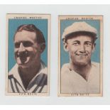 Trade cards, Cricket, Australia, Nabisco (Weeties, Vita-Brits), Leading Cricketers (set, 32