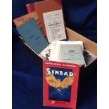 Theatre, a collection of approx 60 programmes, 1880's to 1950's, various locations inc. Theatre