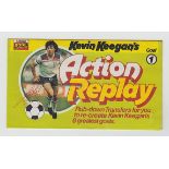 Trade cards, Football, Letraset, Kevin Keegan's Action Replay (set, 8 cards) (vg)