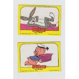 Trade cards, Anon (Monty Gum), Bugs Bunny & Friends, 'M' size (set, 100 cards) (vg)