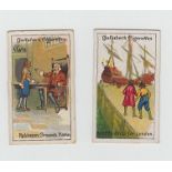 Cigarette cards, 2 sets, Gallaher, Robinson Crusoe, (100 cards) & Lambert & Butler, Pirates &