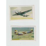 Trade cards, Australia, Allen's, Fighting Planes Series (set, 36 cards) (vg)