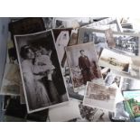 Photographs, a large quantity of loose photographs, various ages and sizes, mostly b/w, mainly