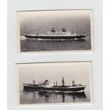 Trade cards, Skyphotos, Ships, circa 1950's (set of 50 photographic cards) (gd/vg)