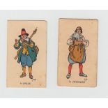 Cigarette cards, Westminster Tobacco Co, (O/S issue) Merrie England Studies, (set, 40 cards) (few