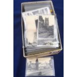 Postcards, Churches, a collection of approx 500 cards, RP's & printed, all in sleeves, covering