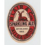 Beer Label, Blair & Co, (Alloa) Ltd, Sparkling Ale, v.o, (few sl marks o/w gd) (1)