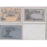 Postal History, P. Jones Collection, Valentine Ocean Penny Postage envelopes (2), Sailor with UK