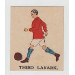Trade card, Football, Battock's, Football Cards, type, Third Lanark (vg) (1)