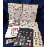 Stamps, a large Europa stockbook with Australia, Canada, New Zealand & other World stamps, a page of