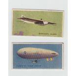 Trade cards, Amalgamated Press, Famous Aircraft (set, 16 cards) (vg)