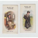 Cigarette cards, Carreras, Women on War Work, (set, 50 cards) (1 with sl mark to back, 1 with corner