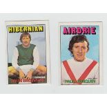 Trade cards, Football, A&BC Gum, Footballers (Rub coin) Scottish, nos 1-89 (set) (ex)