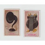 Cigarette cards, Westminster Tobacco Co, (O/S issue), Wireless (Westminster overprint to backs) (