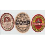 Beer Labels, Ind Coope & Co Ltd, scarce, Imperial Stout bottled by Ahmet Saptan, Cairo (paper