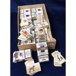 Cigarette cards, Player's, a collection of 25+ sets mostly sorted into cigarette packets inc