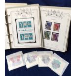 Stamps, Omnibus Mint Stamp Issues for Queen's Silver Jubilee 1978 in two presentation albums,
