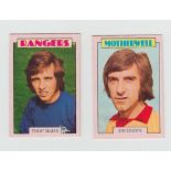 Trade cards, Football, A&BC Gum, Footballers (Red back), Scottish, nos 1-90 (set) (vg/ex)