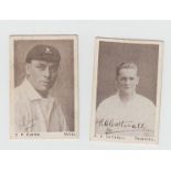 Cigarette cards, Cricket, Anon (UTC South Africa), Cricketers & Their Autographs (South African -