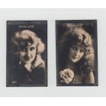 Cigarette cards, Anon (Teofani), Teofani Gems (set, 22 cards) (gd/vg)