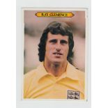 Trade cards, Football, Topps, International Footballers, Spotlights, 'G' size, (set G 30 cards) (