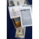 Postcards, Churches, a collection of approx 500 cards, RP's & printed, all in sleeves, covering,