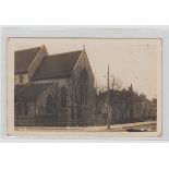 Postcards, London, a collection of fifteen cards, all London suburb churches inc ten RP's by