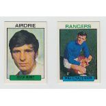 Trade cards, Football, A&BC Gum, Footballers (Did you know?), Scottish, nos 1-73 (set) (ex)