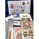 Stamps, miscellaneous selection inc Princess Diana covers, silk covers, stamp mixtures inc varieties