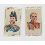 Trade cards, Home & Colonial, War Pictures (different), (set, 100 cards plus 12 variety cards for