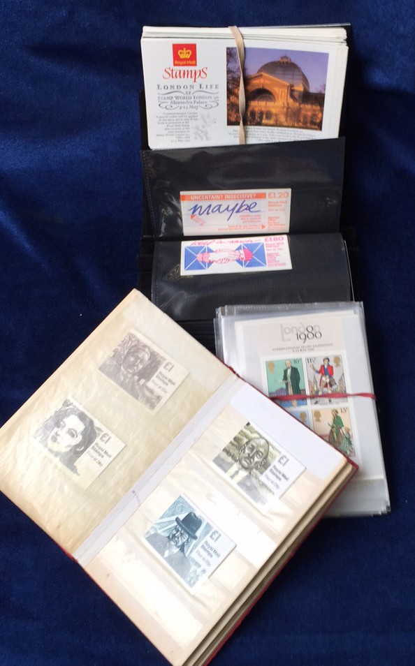 Stamps, a collection of GB stamp booklets, miniature sheets etc all decimal issues, face value £