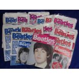 Music Memorabilia, Beatles Appreciation Society Monthly Magazines, August 1978 to Sept 1989, 80+