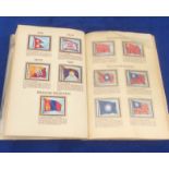 Cigarette cards, Germany, Kosmos, The World in Coloured Flag Pictures, Series 2 (set, 250 cards in