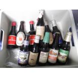 Breweriana, bottles, 12 bottled beers, all unopened with contents, mostly 1970's special issues,