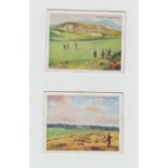 Cigarette cards, Will's, Golfing, 'L' size, (set, 25 cards) (gd)