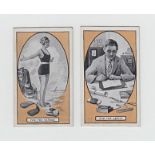 Cigarette cards, Macnaughton, Jenkins & Co, Various Uses of Rubber (set 50 cards) (vg)