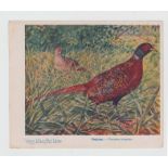 Trade cards, Germany, Voss Margarine, Wildlife, Land & Sea, large issues, 182mmx150mm, 246 cards