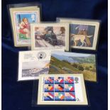 PHQ cards etc, selection of PHQ card sets, 1970's/1990's, sold with a selection of modern