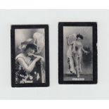 Cigarette cards, Lambert & Butler, (O/S issue), Actresses 'ALWICS' (black front, 98/250) (fair/gd)