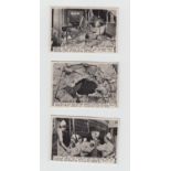 Trade cards, Great Ormond Street Hospital for Sick Children, War Damage Series, 3 cards, plain