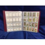 Cigarette cards, Sport, a folder containing 18 sporting sets inc Gallaher, Footballers in Action,