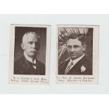Cigarette cards, South Africa, African Tobacco Manufacturers, SA Members of the Legislative