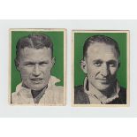 Cigarette cards, South Africa, UTC, British Rugby Tour of South Africa, 'L' size (61/62, missing