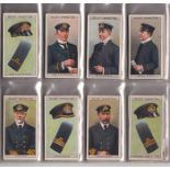 Cigarette cards, Will's, Navel Dress & Badges (set, 50 cards) (gd)